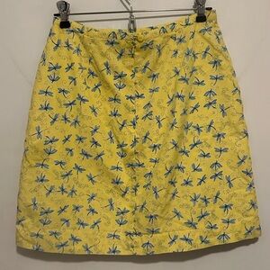 Lilly Pulitzer Vintage White Label
Yellow Dragonfly